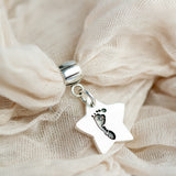 Privezak za otisak ruke ili stopala na nosaču