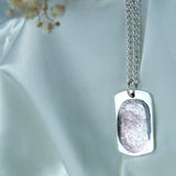 Original Fingerprint Necklace - Curb